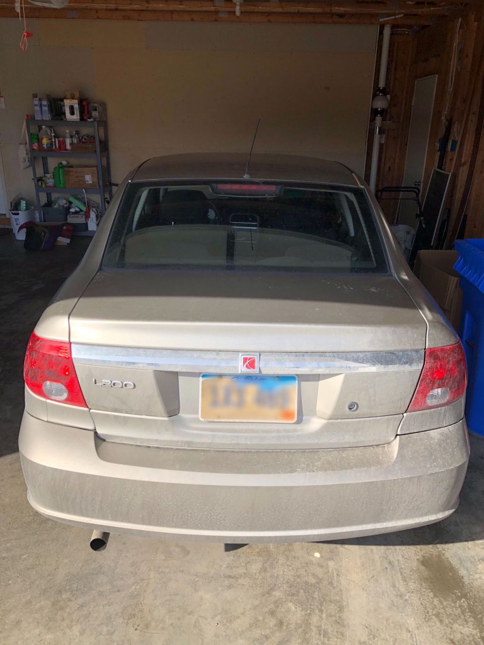 2003 Saturn L-Series L200 | Sioux Falls, SD, Pewter (Silver), Front Wheel