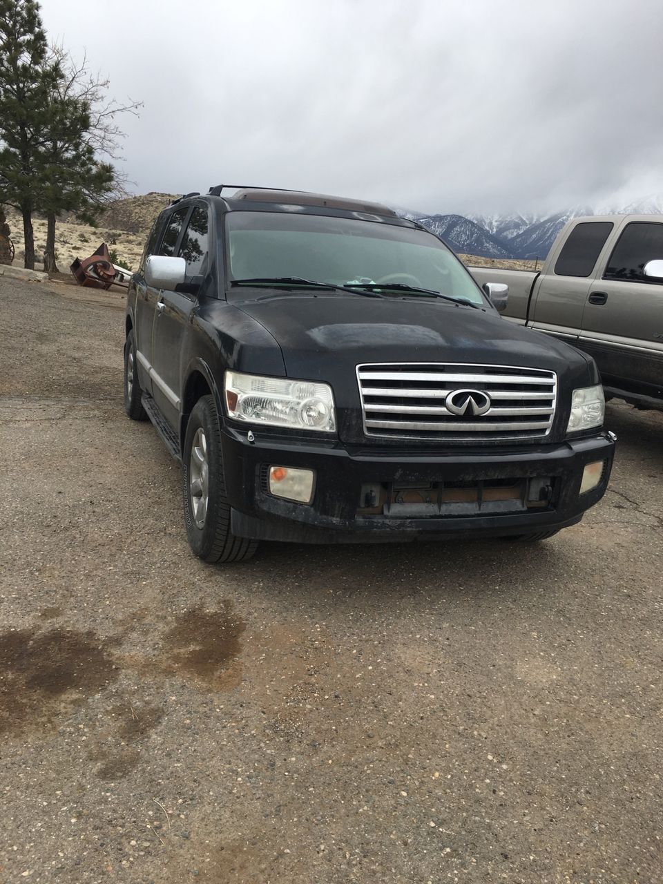 2004 INFINITI QX56 Base | Gardnerville, NV, Liquid Onyx (Black), 4 Wheel