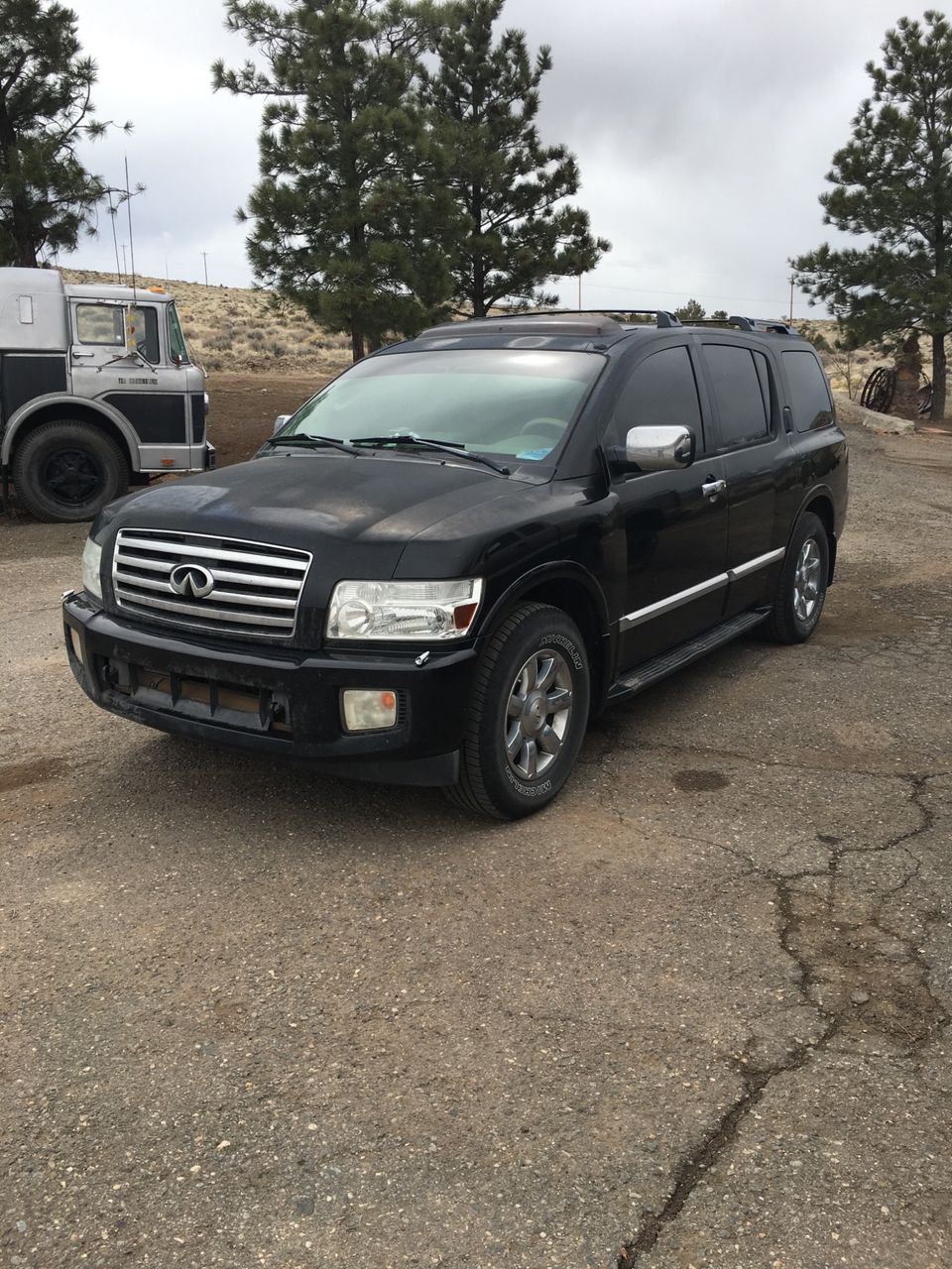 2004 INFINITI QX56 Base | Gardnerville, NV, Liquid Onyx (Black), 4 Wheel