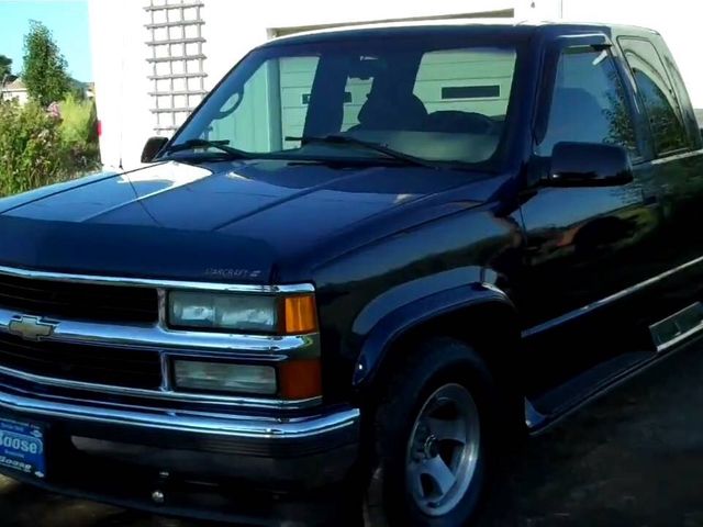 1996 Chevrolet Silverado 1500HD, Dark Blue