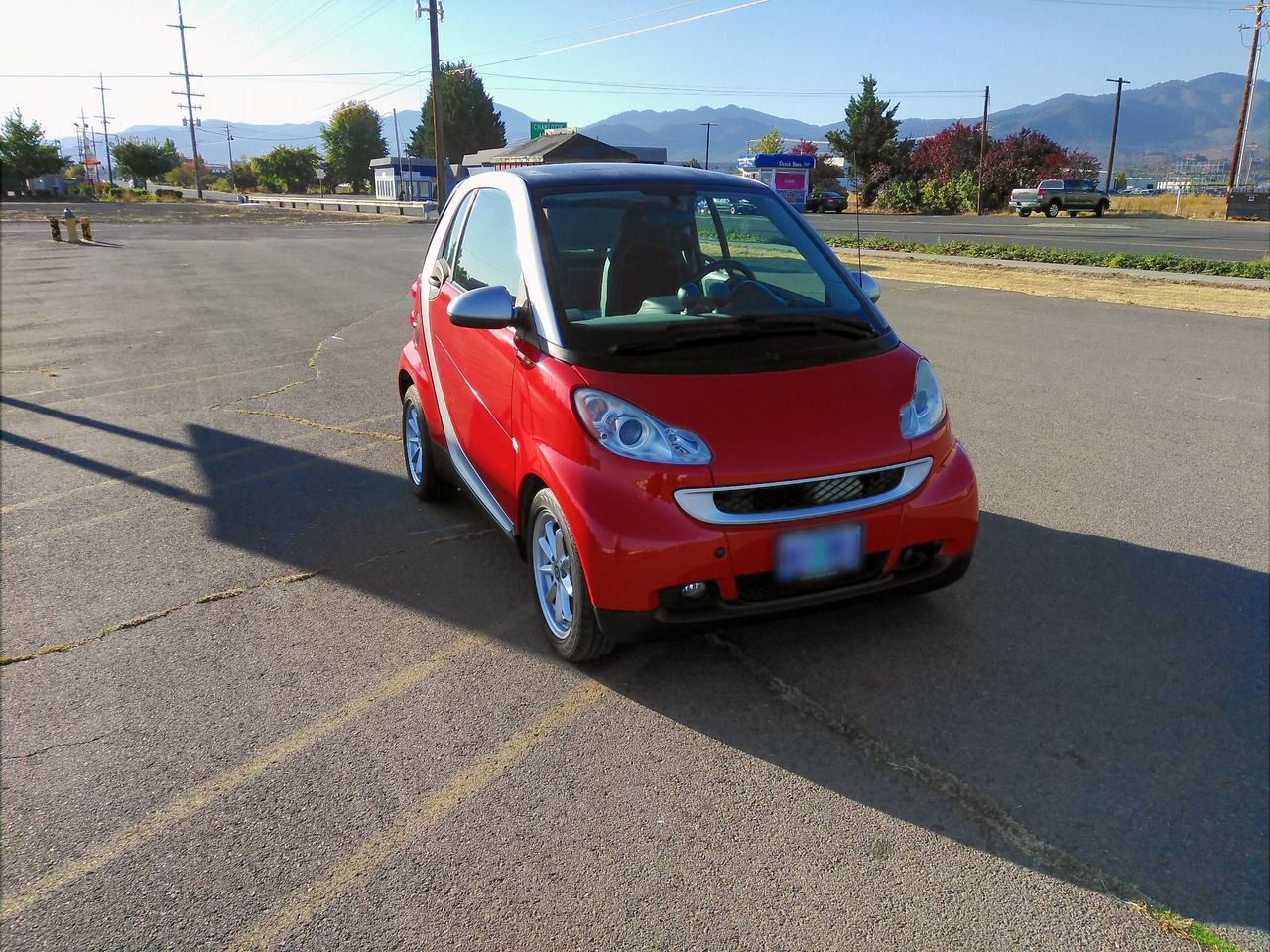 2008 Smart fortwo passion | Medford, OR, red metallic (Red & Orange), Rear Wheel