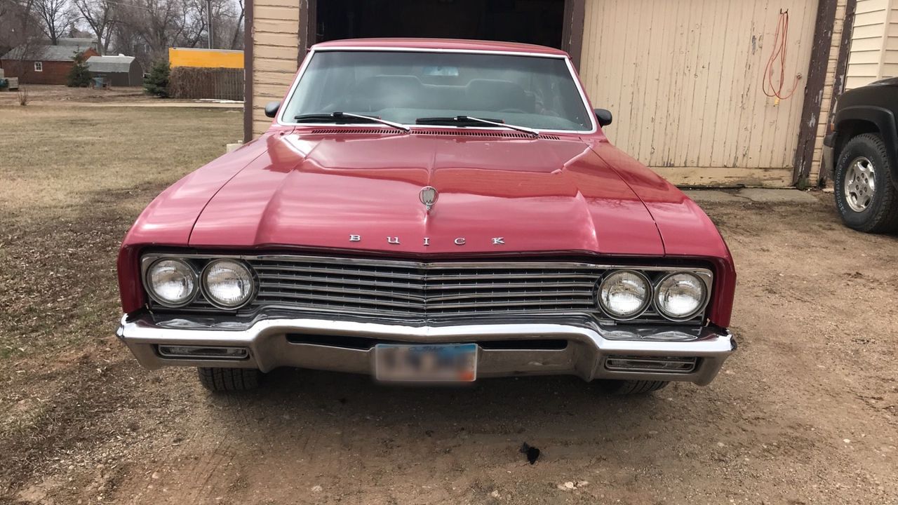 1965 Buick Skylark | Sioux Falls, SD, Dark Red, Rear Wheel