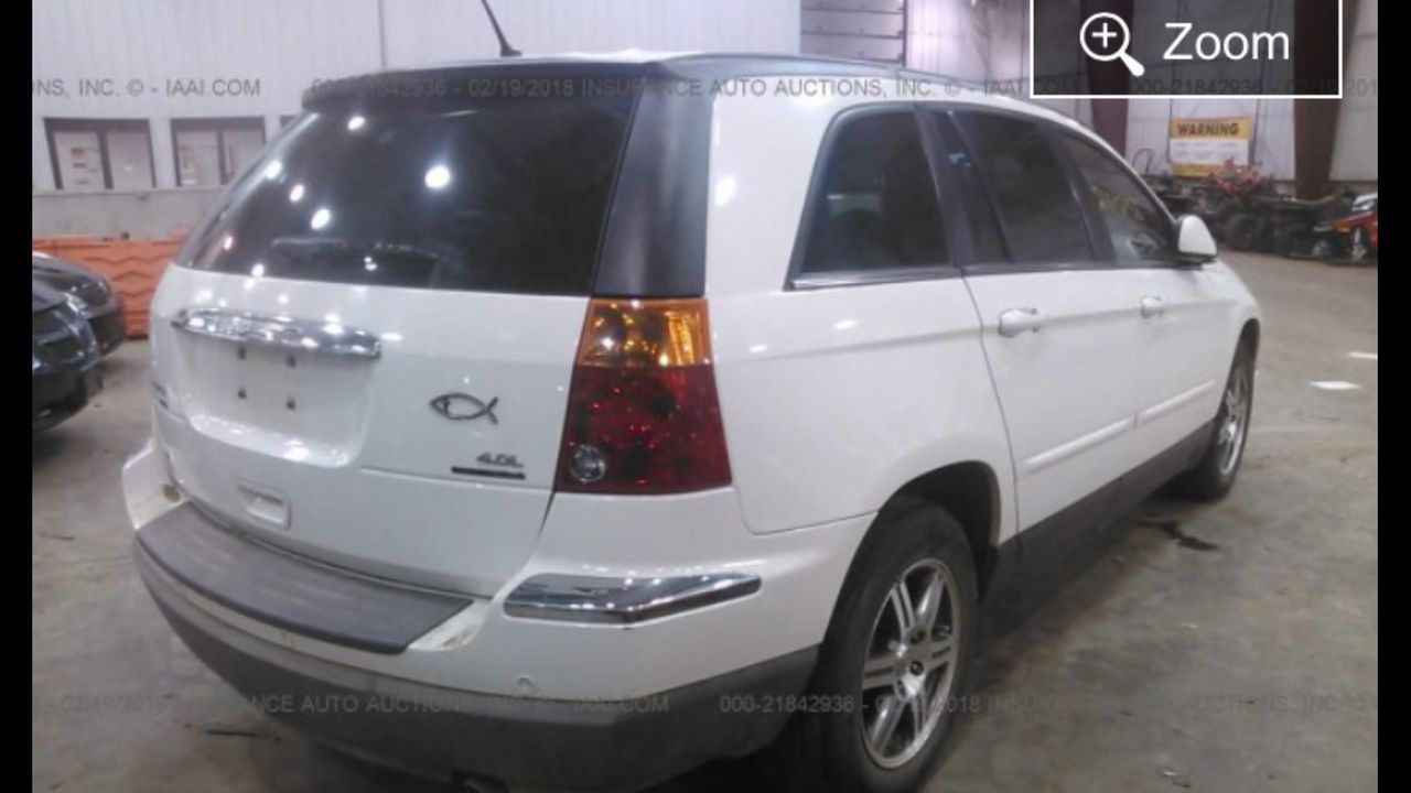 2007 Chrysler Pacifica Touring | Mitchell, SD, Stone White Clearcoat (White), All Wheel