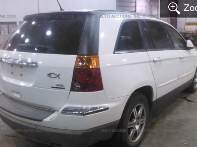 2007 Chrysler Pacifica Touring, Stone White Clearcoat (White), All Wheel