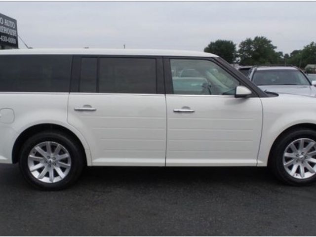 2009 Ford Flex Limited, White Suede Clearcoat (White), All Wheel