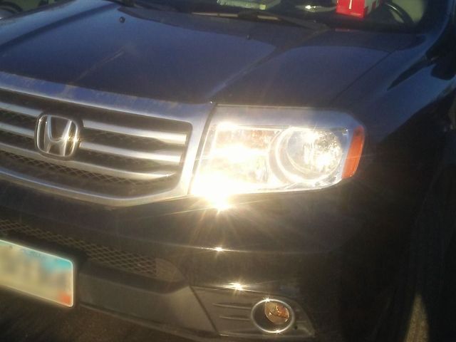 2013 Honda Pilot EX-L, Crystal Black Pearl (Black), 4x4