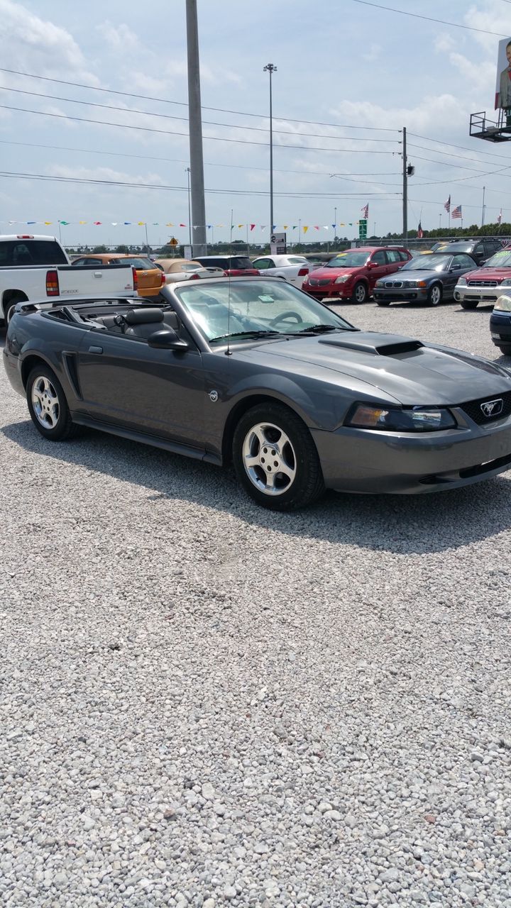 2004 Ford Mustang Base | Inverness, FL, Dark Shadow Grey Clearcoat Metallic (Gray), Rear Wheel