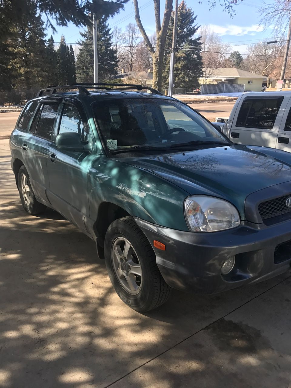 2002 Hyundai Santa Fe | Sioux Falls, SD, Pine Green (Green), All Wheel