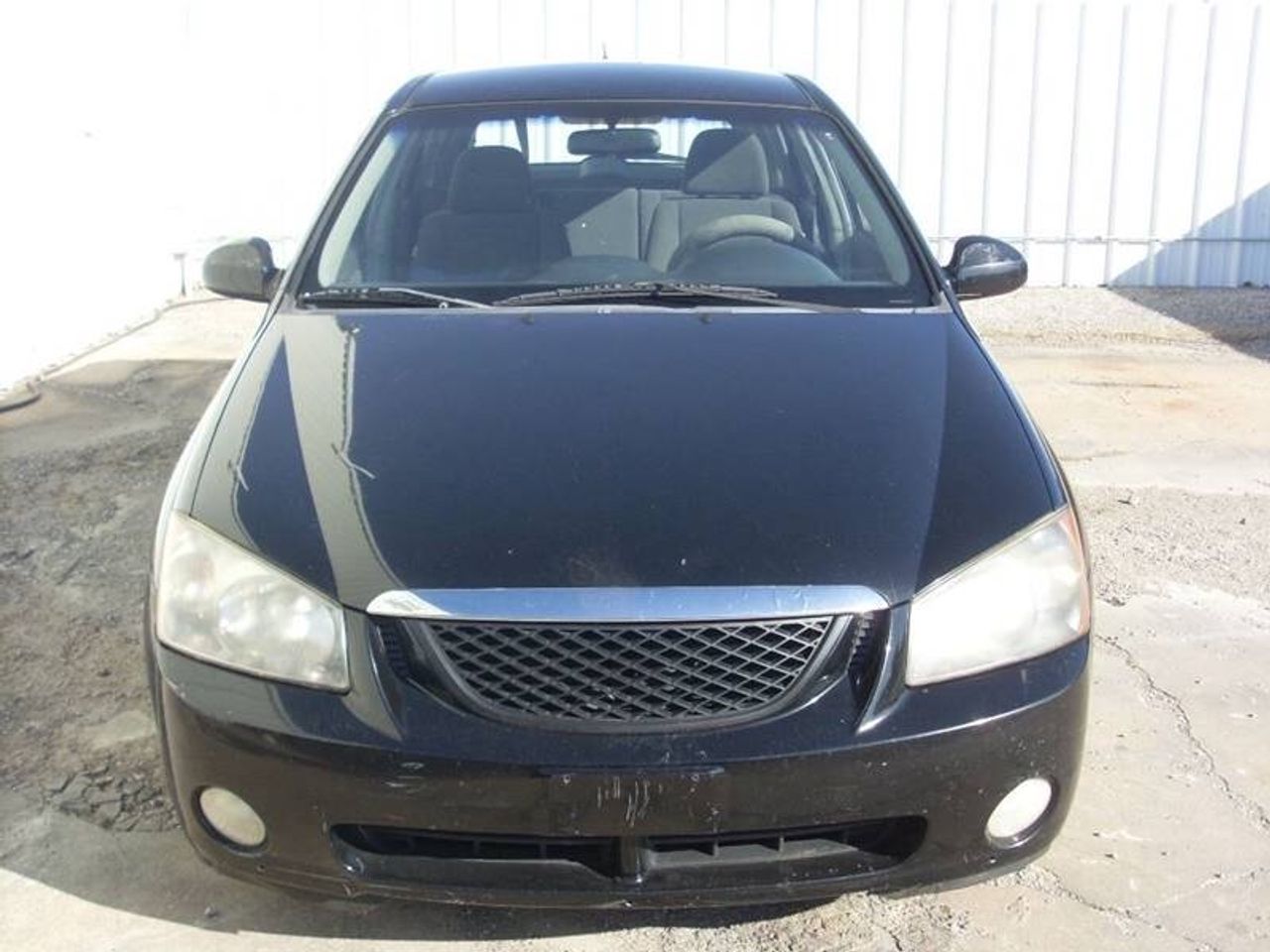 2005 Kia Spectra | New York, NY, Ebony Black (Black), Front Wheel