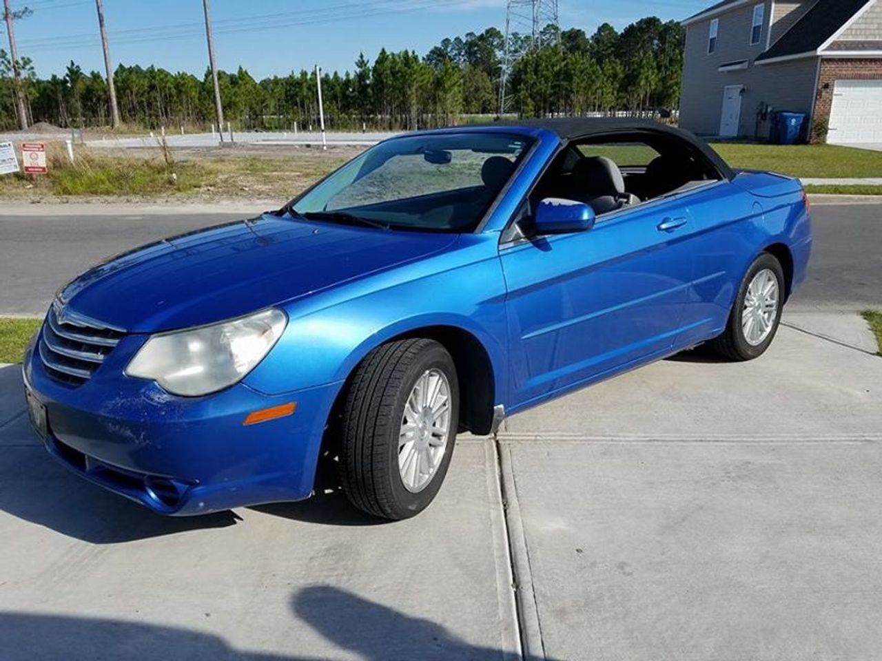 2008 Chrysler Sebring Touring | Savannah, GA, Marathon Blue Pearlcoat (Blue), Front Wheel