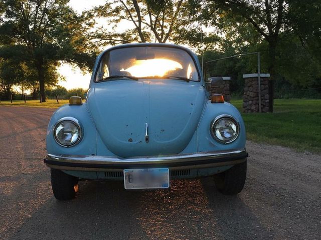 1973 Volkswagen Beetle, Light Blue