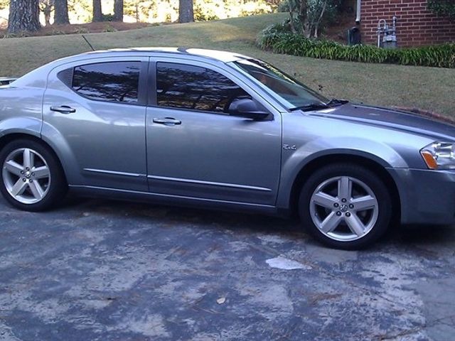 2008 Dodge Avenger SE, Bright Silver Metallic Clearcoat (Silver), Front Wheel
