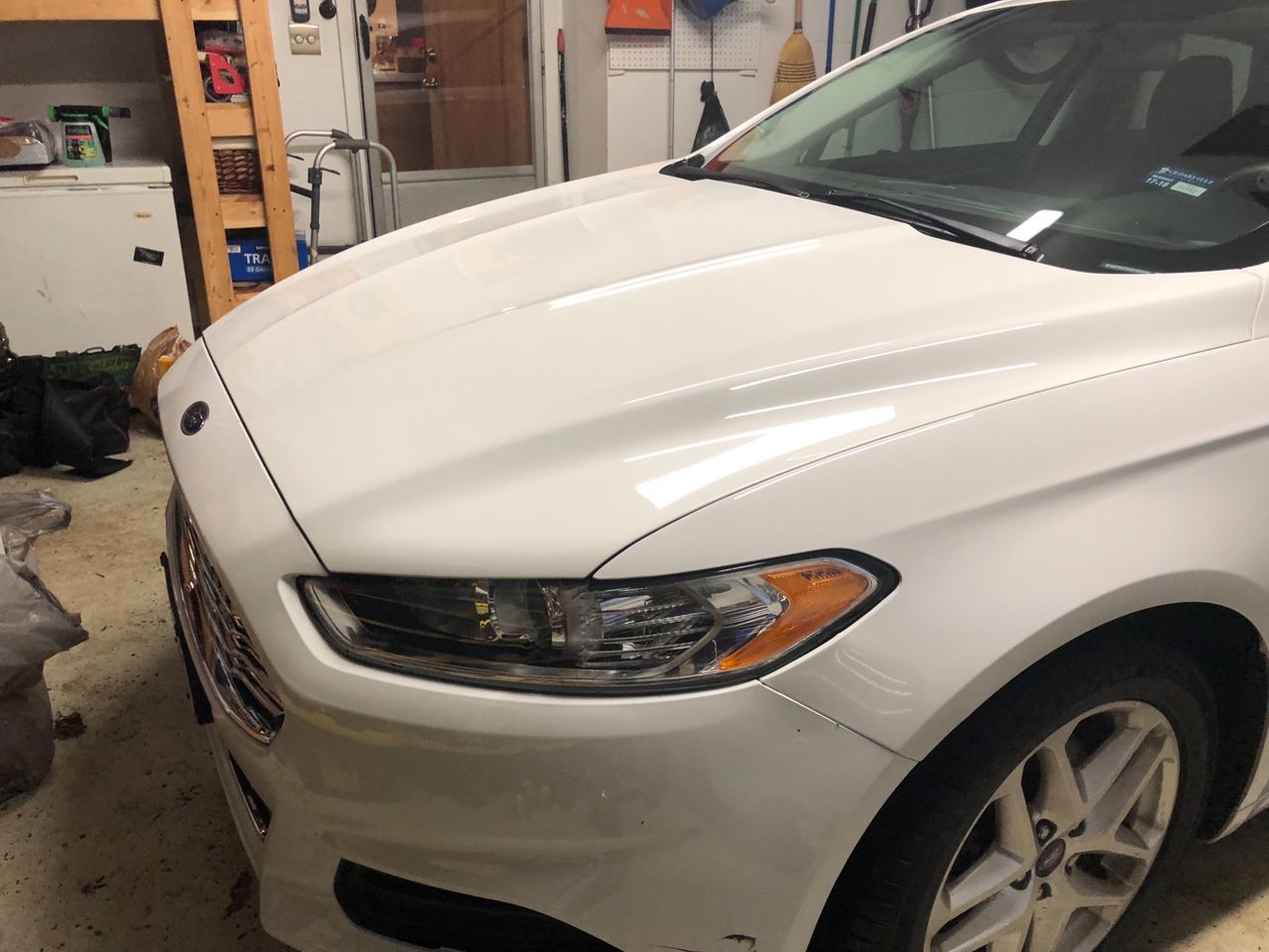 2013 Ford Fusion SE | Bellbrook, OH, Oxford White (White), Front Wheel