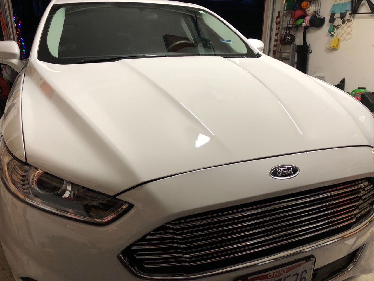 2013 Ford Fusion SE | Bellbrook, OH, Oxford White (White), Front Wheel