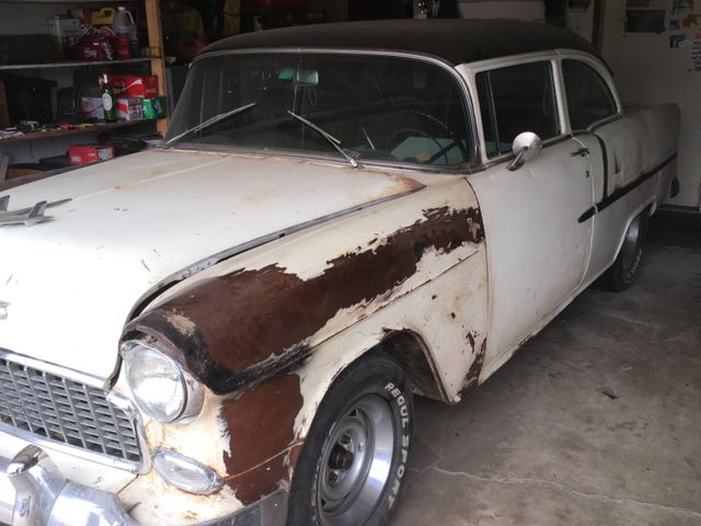 1955 Chevrolet 210, White