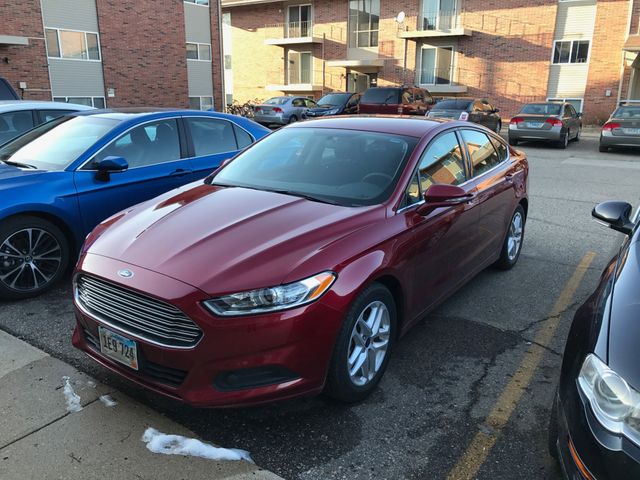2016 Ford Fusion S, Ruby Red Metallic Tinted Clearcoat (Red & Orange), Front Wheel