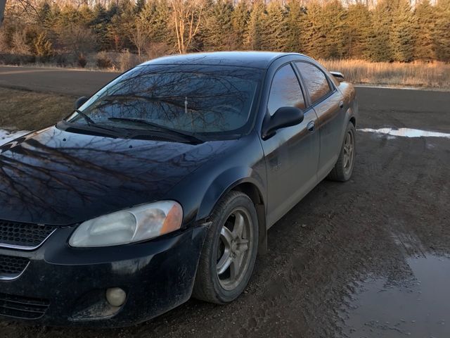 2004 Dodge Stratus R/T, Black Clearcoat (Black), Front Wheel