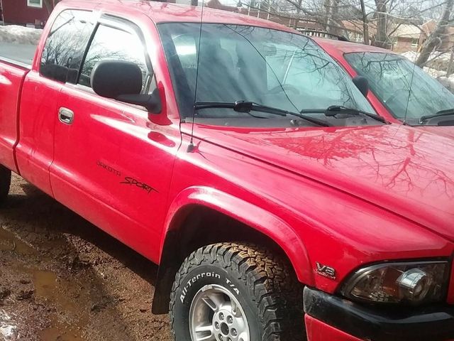 2002 Dodge Dakota Sport, Flame Red Clearcoat (Red & Orange)