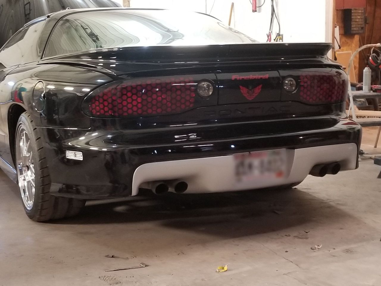 2000 Pontiac Firebird | Spooner, WI, Black (Black), Rear Wheel