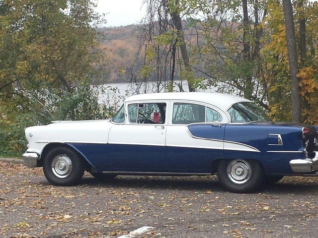 1955 Oldsmobile Eighty-Eight, Dark Blue