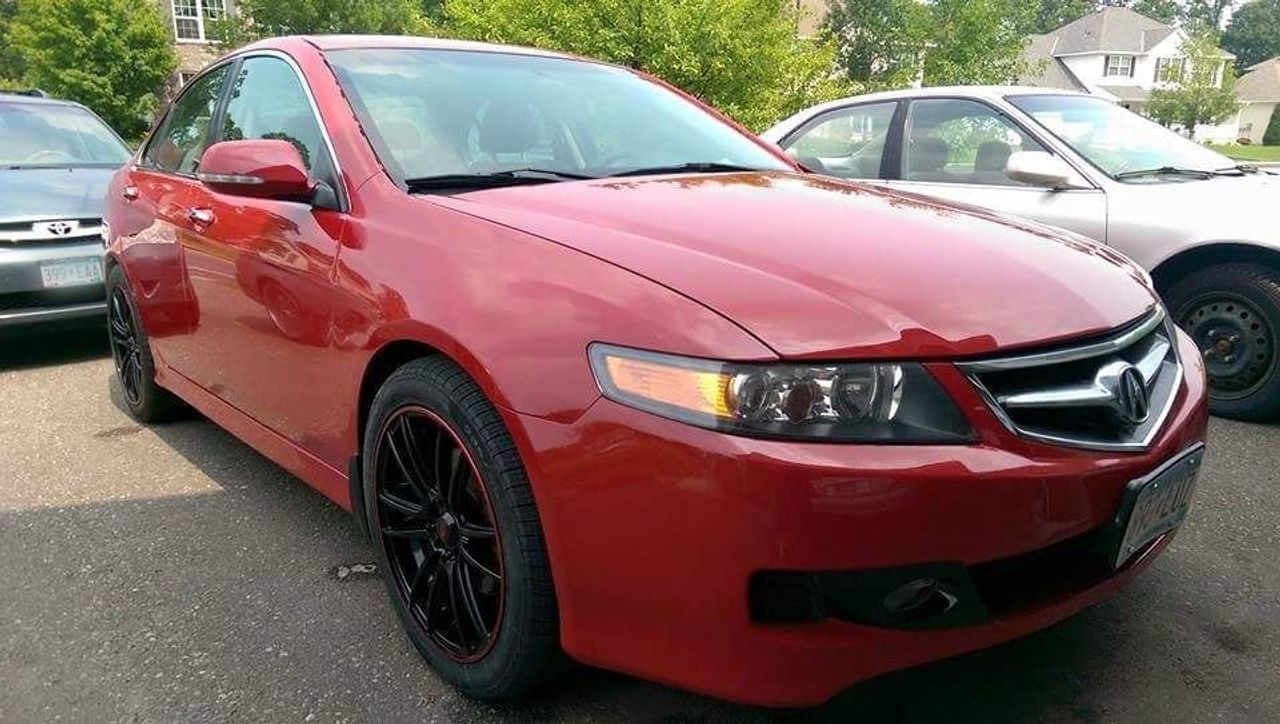 2006 Acura TSX Base | Elk River, MN, Milano Red (Red & Orange), Front Wheel