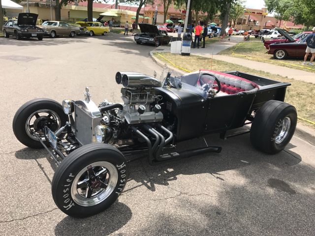 1927 (T Bucket), Black, Rear Wheel