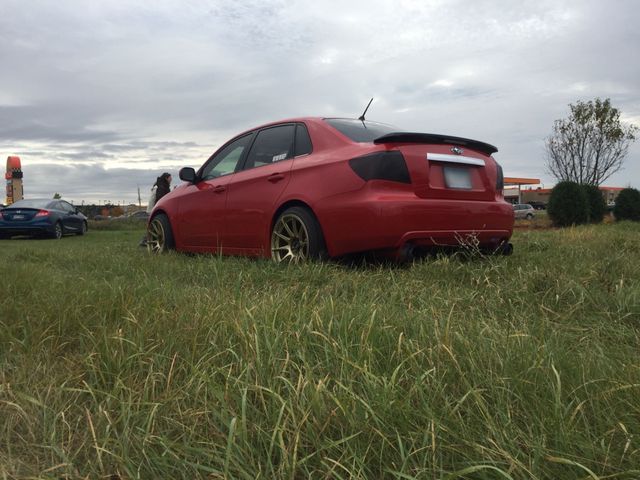 2008 Subaru Impreza 2.5i Premium Package, Lightning Red (Red & Orange), All Wheel