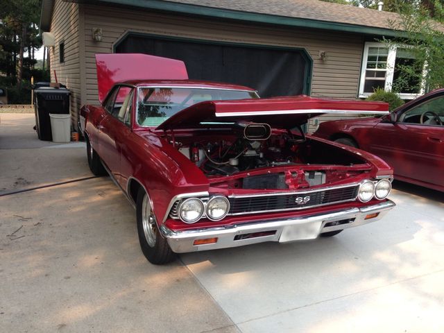 1966 Chevrolet Chevelle O, Red & Orange