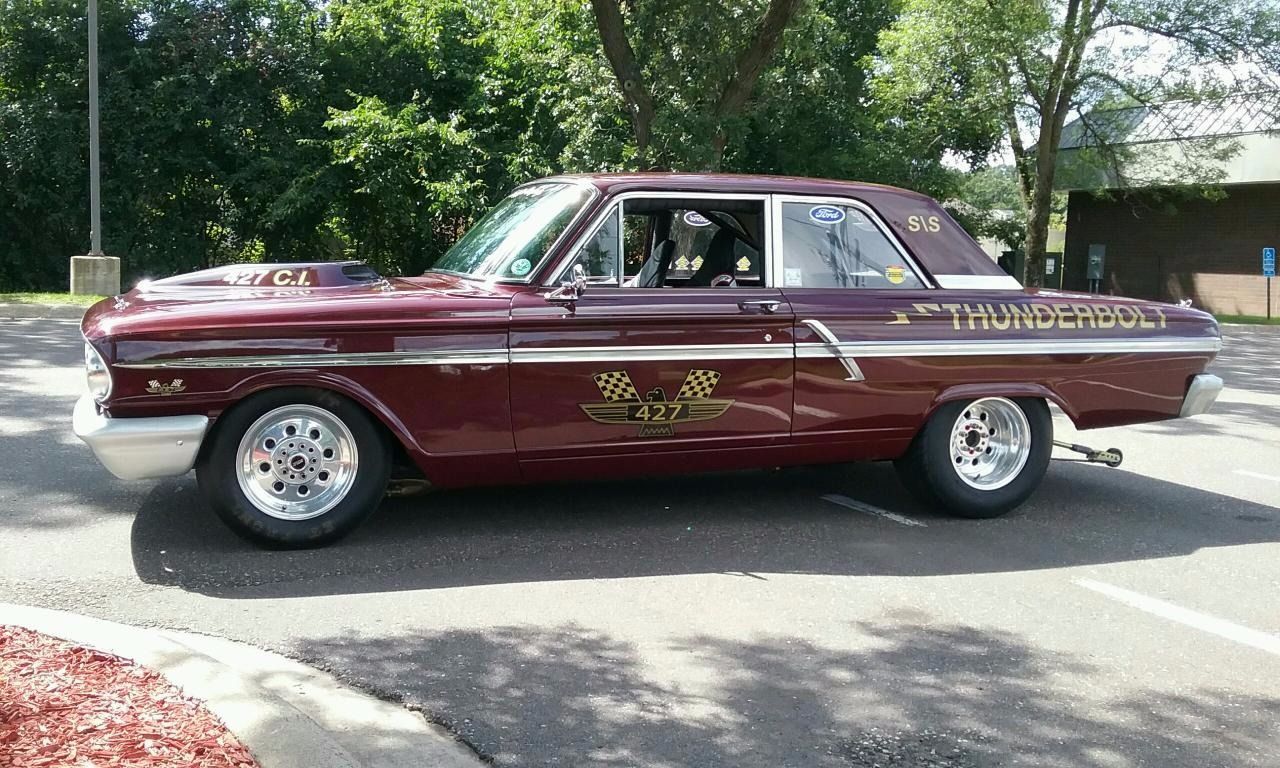 1964 Ford Fairlane 500 | Minneapolis, MN, Maroon, Rear Wheel