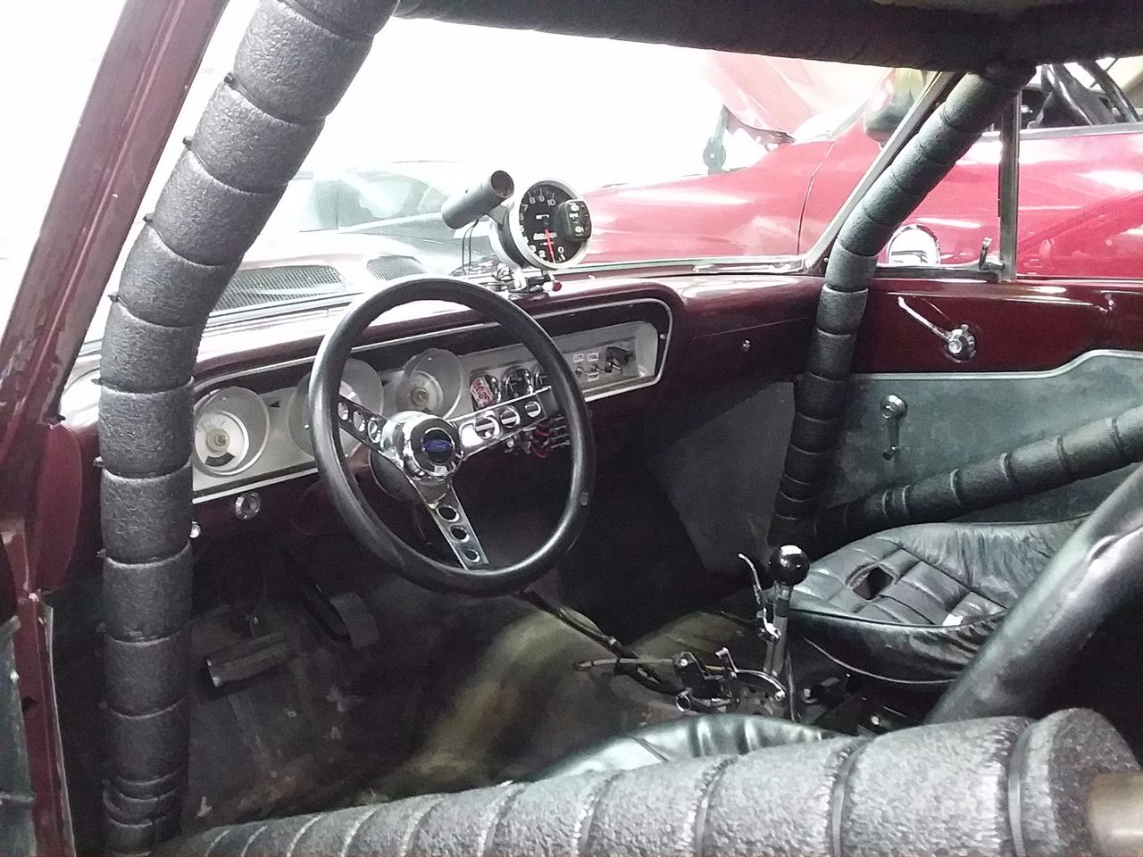 1964 Ford Fairlane 500 | Minneapolis, MN, Maroon, Rear Wheel