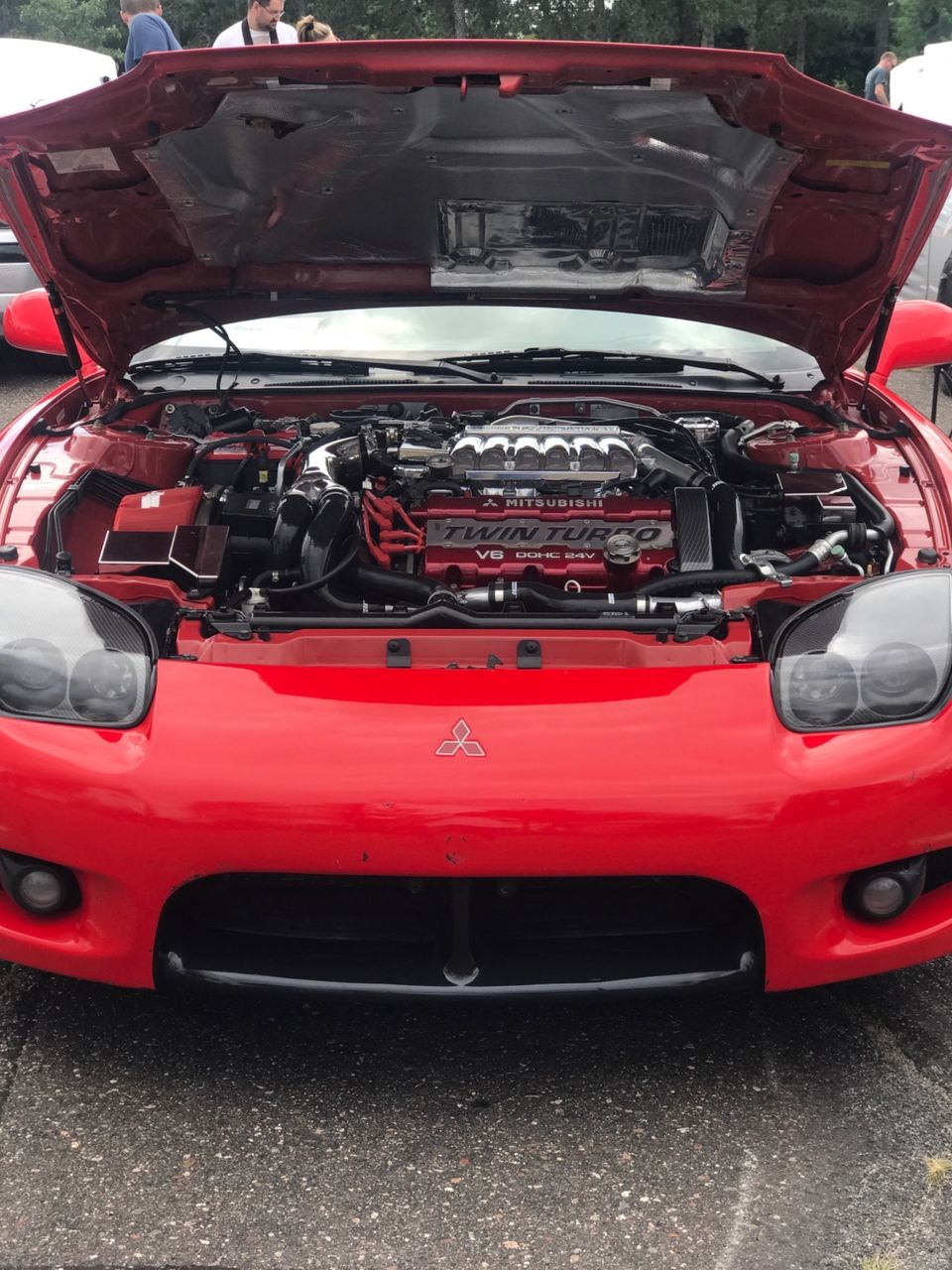 1997 Mitsubishi 3000GT VR-4 Turbo | Saint Paul, MN, Caracas Red (Red & Orange), All Wheel