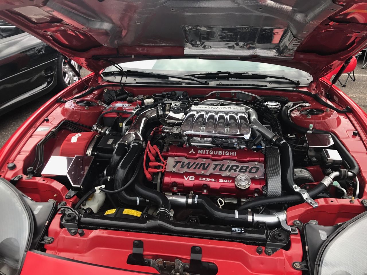 1997 Mitsubishi 3000GT VR-4 Turbo | Saint Paul, MN, Caracas Red (Red & Orange), All Wheel