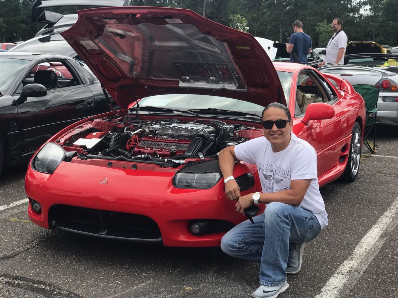 1997 Mitsubishi 3000GT VR-4 Turbo | Saint Paul, MN, Caracas Red (Red & Orange), All Wheel