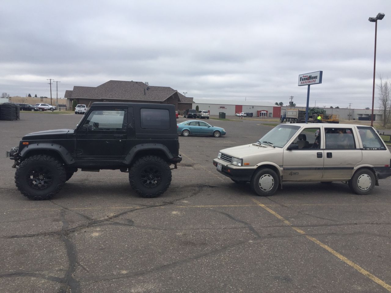 1988 Nissan Stanza GXE | Amery, WI, Tan, Front Wheel