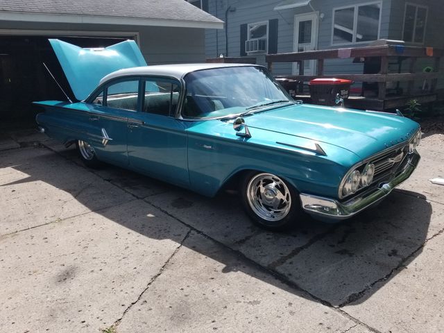 1960 Chevrolet Bel Air, Light Blue