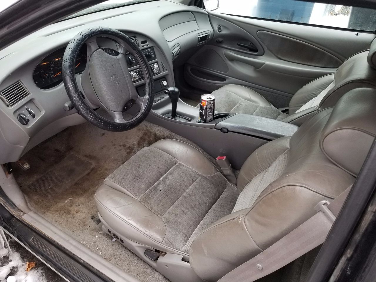 1997 Mercury Cougar XR7 | Burnsville, MN, Black Clearcoat (Black), Rear Wheel