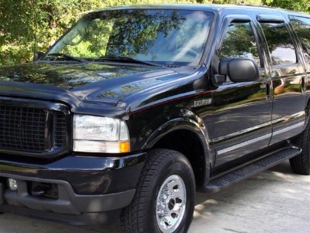 2003 Ford Excursion Limited, Black (Black), 4 Wheel
