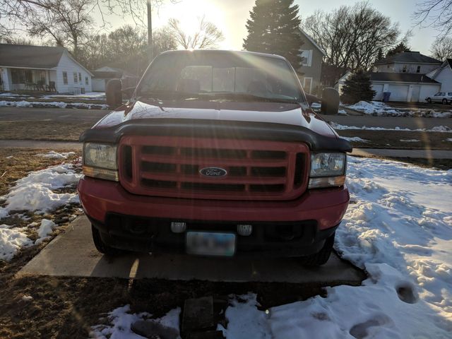 2004 Ford F-250 Super Duty, Red Clearcoat (Red & Orange)