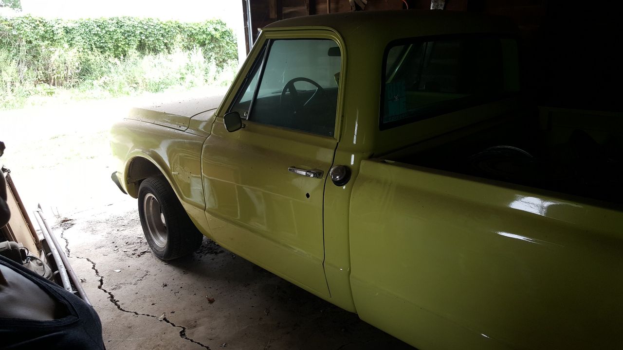 1970 Chevrolet C/K 10 Series | Sioux Falls, SD, Light Green, Rear Wheel