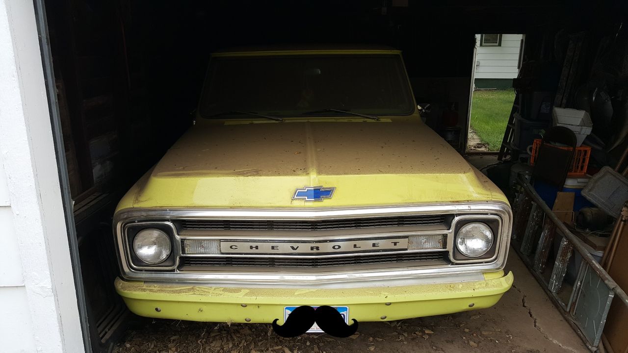 1970 Chevrolet C/K 10 Series | Sioux Falls, SD, Light Green, Rear Wheel