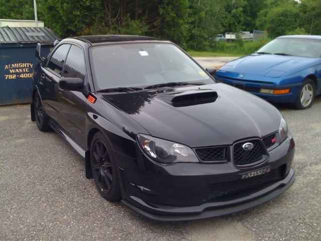 2007 Subaru Impreza 2.5 i, Obsidian Black Pearl (Black), All Wheel