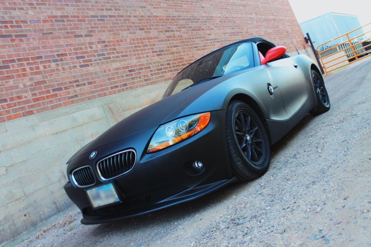 2004 BMW Z4 | Sioux Falls, SD, Black Sapphire Metallic (Black), Rear Wheel