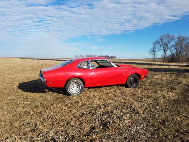 1971 Ford Maverick, Red & Orange, Rear Wheel