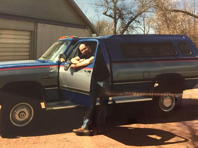 1992 Dodge, Blue