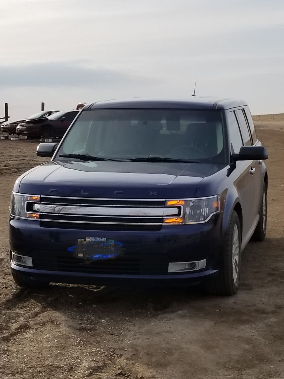 2016 Ford Flex SEL | Fort Thompson, SD, Kona Blue (Blue), Front Wheel