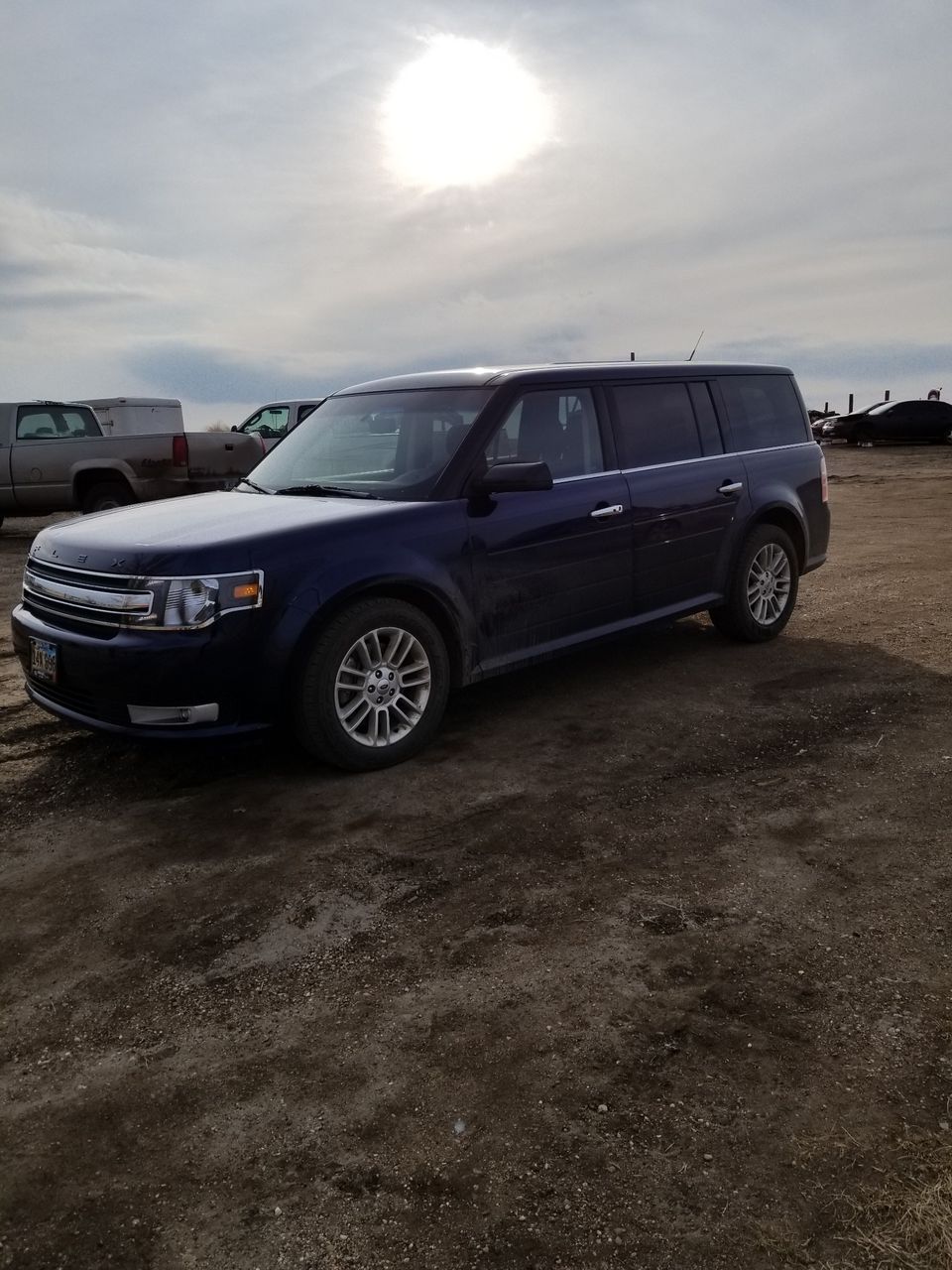 2016 Ford Flex SEL | Fort Thompson, SD, Kona Blue (Blue), Front Wheel