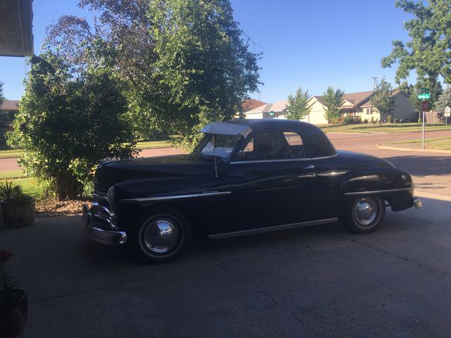 1950 Plymouth Deluxe, Black, Rear Wheel