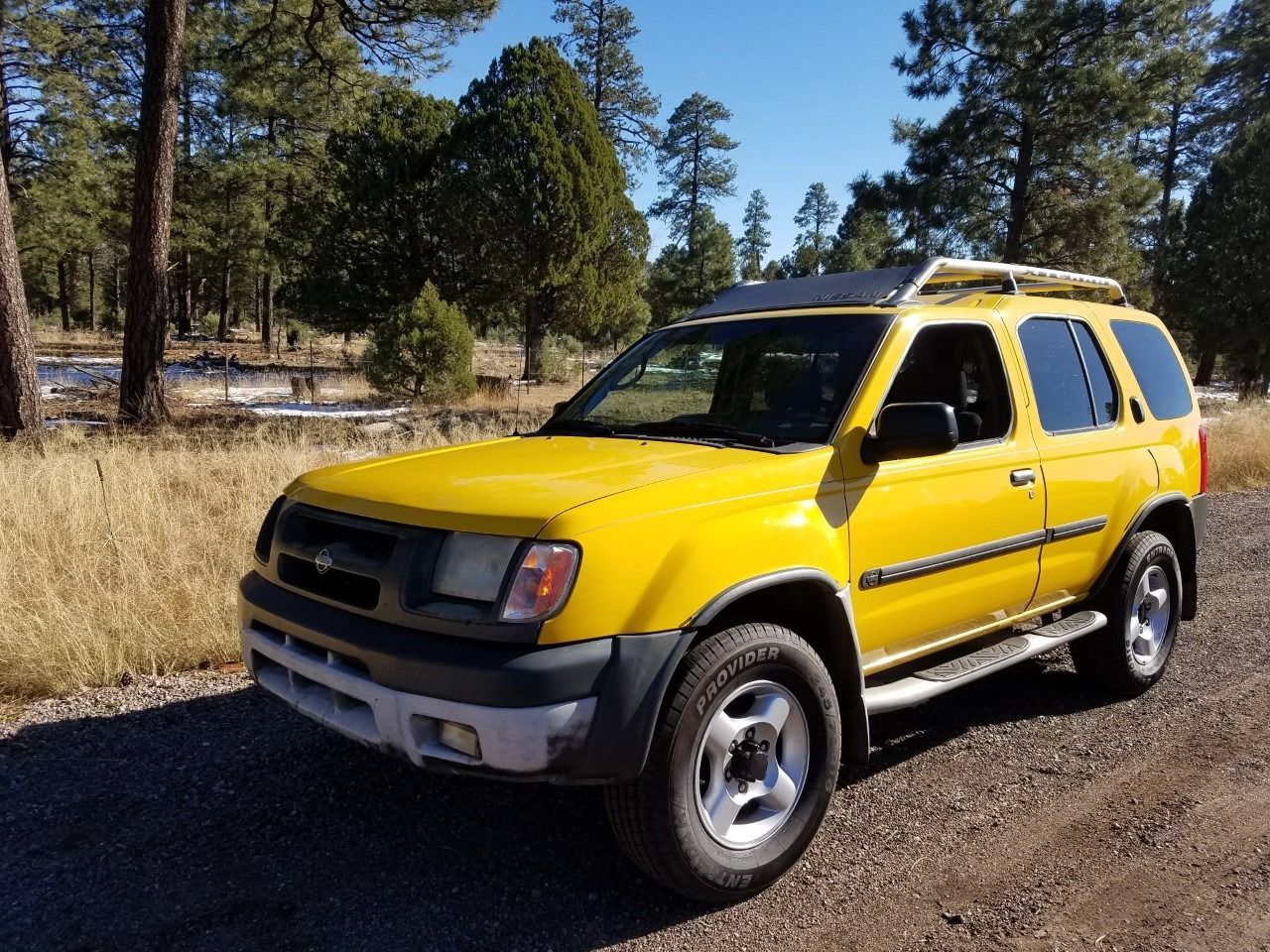 2001 Nissan Xterra XE-V6 | Pinedale, AZ, Solar Yellow (Yellow), 4 Wheel
