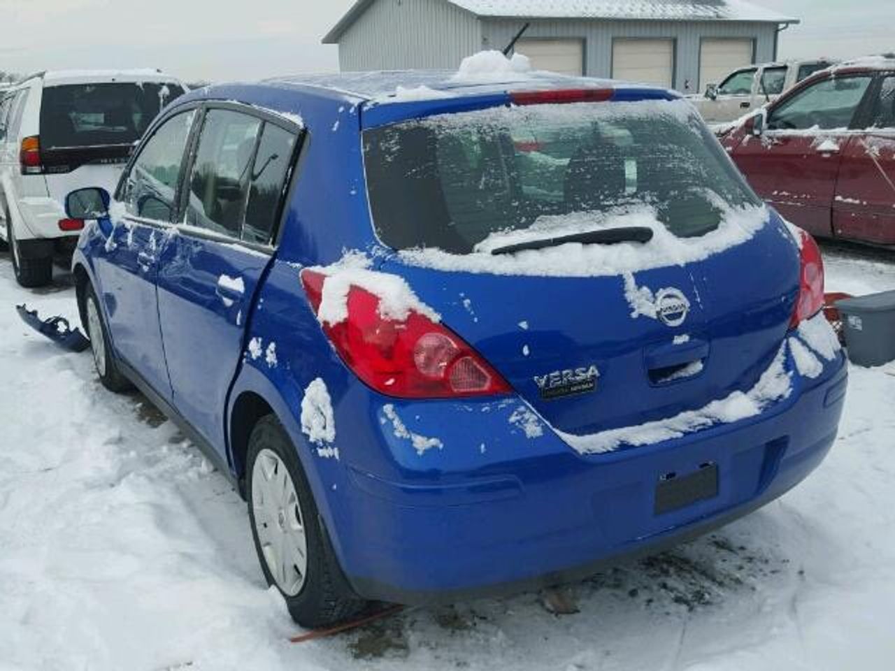 2011 Nissan Versa | Minneapolis, MN, Metallic Blue (Blue), Front Wheel