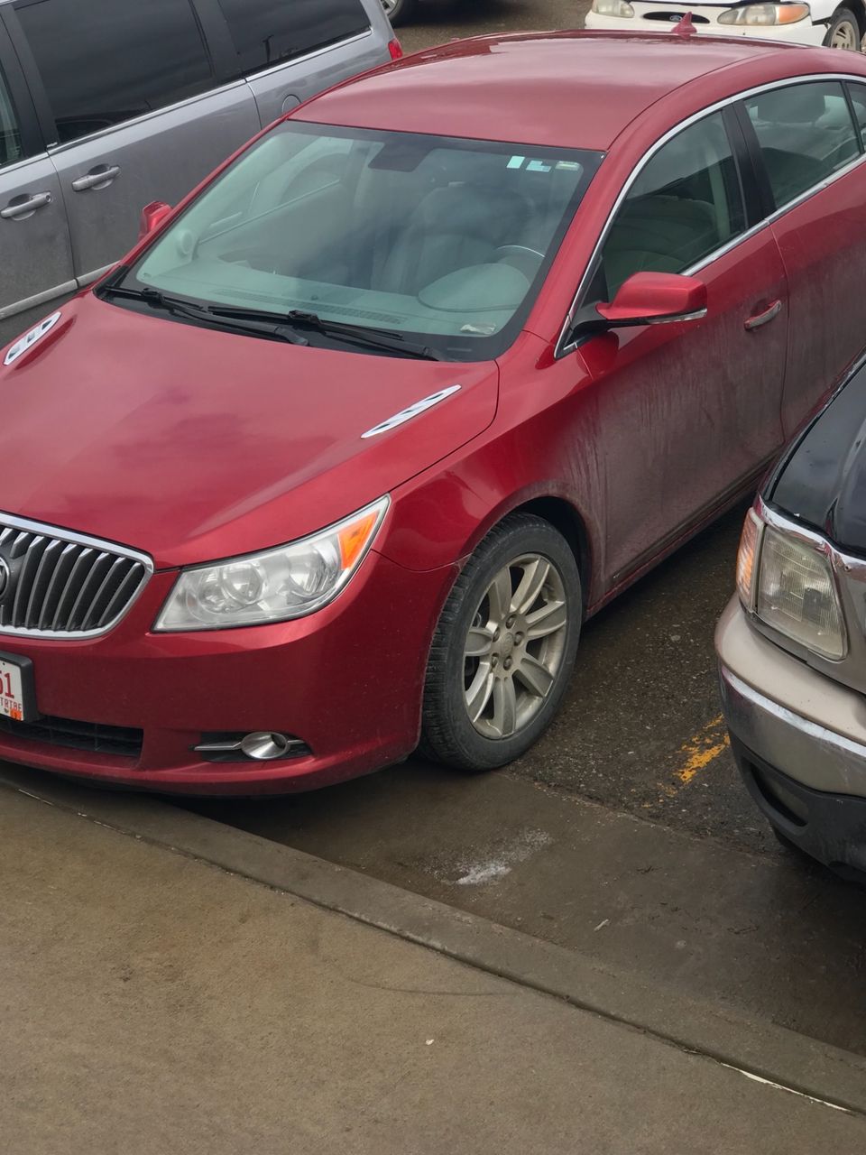 2013 Buick LaCrosse | Okreek, SD, Crystal Red Tintcoat (Red & Orange)